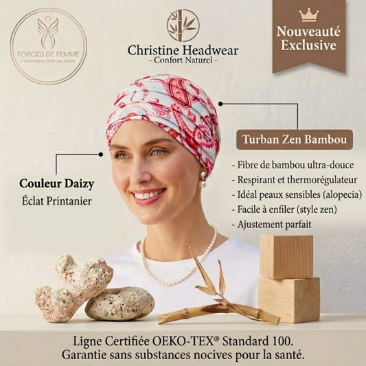 Turban Zen Bambou · Classique & Intemporel