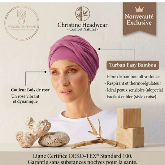 Turban Easy Bambou · Douceur & Élégance